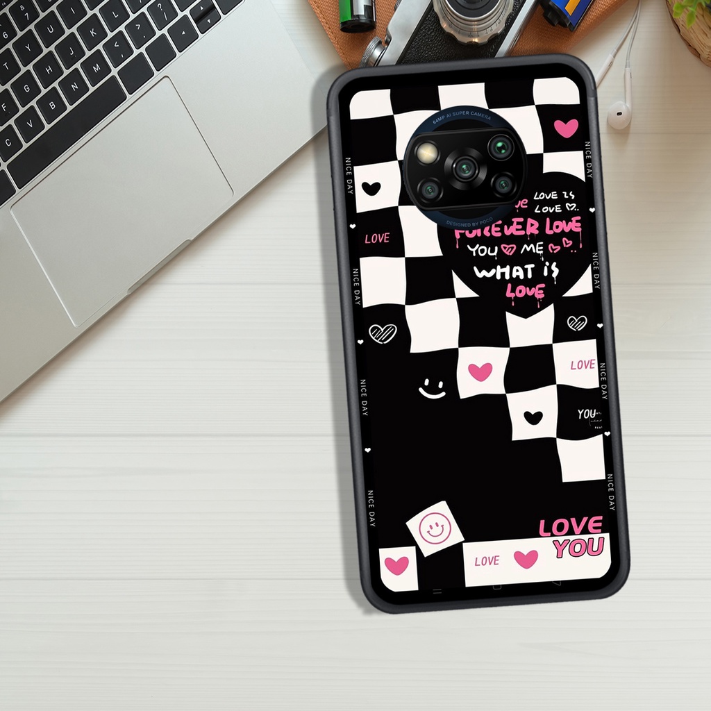Ốp Lưng XIAOMI POCO X3 - POCO X3 PRO - POCO M3 - REDMI 9T, In Hình &quot;Black Heart&quot; Phong Cách Đẹp.