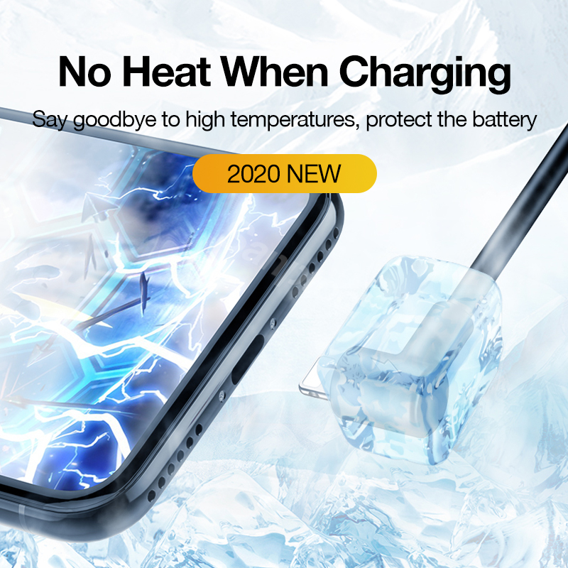 Dây cáp sạc nhanh Sanptoch 90 độ dài 1M / 1.5M / 2M cho IPhone 11 Pro Max XS XR X IPad Ipod IOS