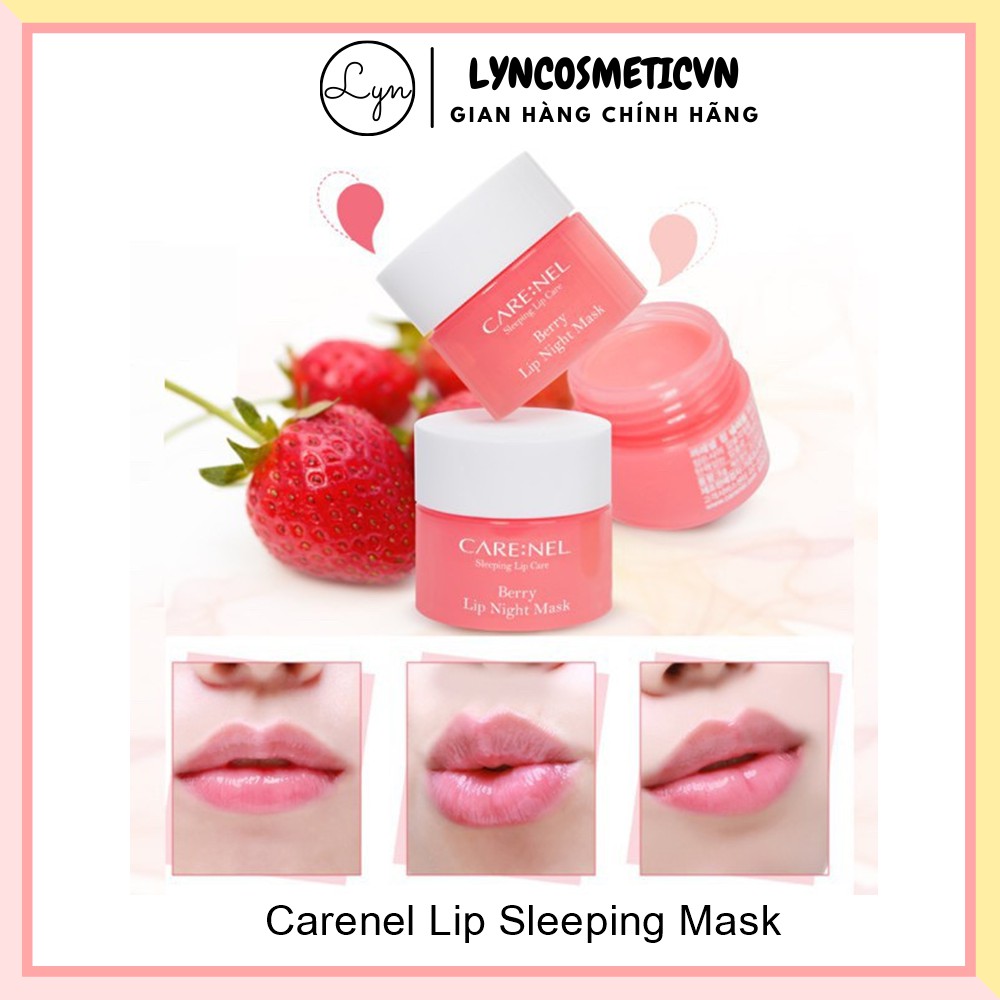 Mặt nạ ngủ môi Carenel Lip Sleeping Mask