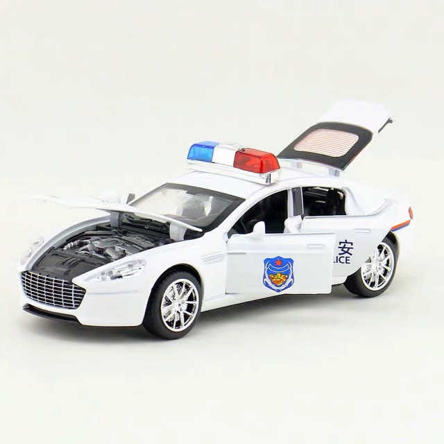 ✨ 3 Màu ✨ Mô Hình 1:32 Xe Aston Martin Cảnh sát Police ✨✨