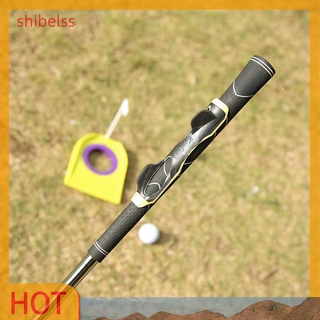（ʚshibelss）Outdoor Golf Swing Trainer Training Grip Practicing Aid Posture Correction