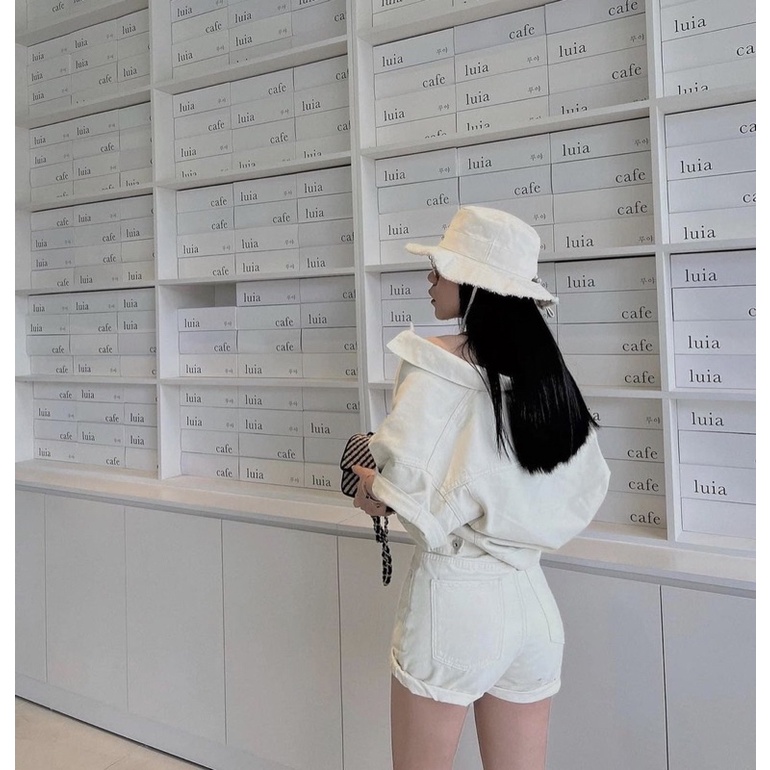 Set sơ mi be liền quần short kaki nữ mùa hè