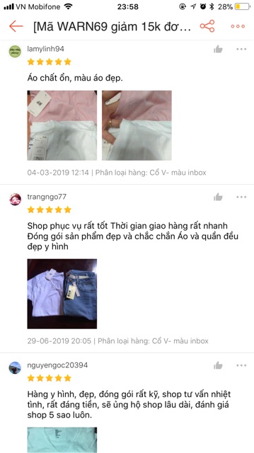 Áo thun basic - hình thật