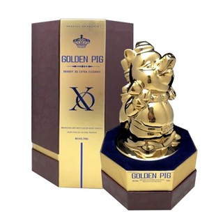 Hộp quà tặng Phong Thủy Con Heo Golden Pig Brandy XO Extra Elegance