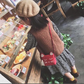 Túi da mèo đựng lì xì cho bé