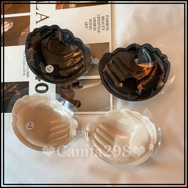 Áo dán ngực cài trước viền sóng P45