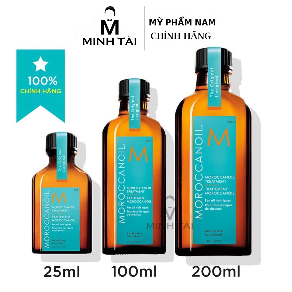 Tinh Dầu Dưỡng Tóc MOROCCANOIL Treatment Original 25ml - 100ml - 125ml -200ml - Hàng Chính Hãng