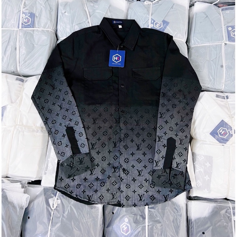 Sơ mi loang nam nhiều màu