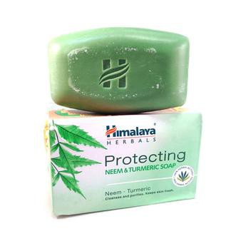 Xà phòng mụn lưng Himalaya neem và nghệ tây 75g