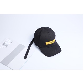 Mũ lưỡi trai Logo vàng Hàn Quốc new
