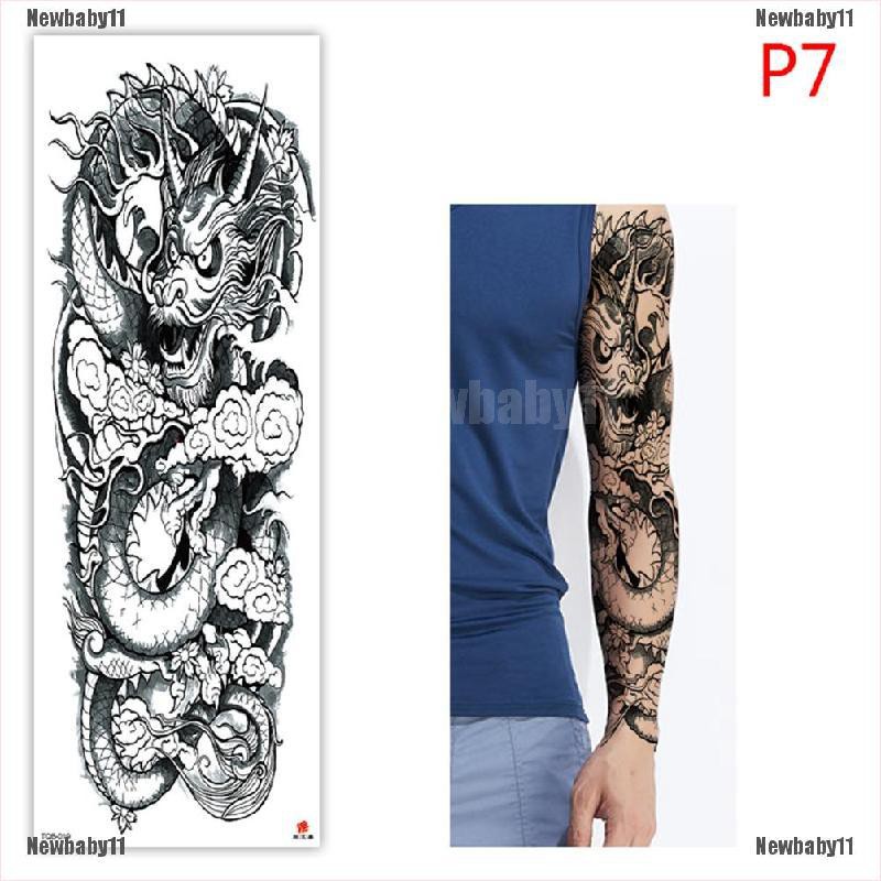 Hình Xăm Dán Tạm Thời Họa Tiết 3D Cho Nam