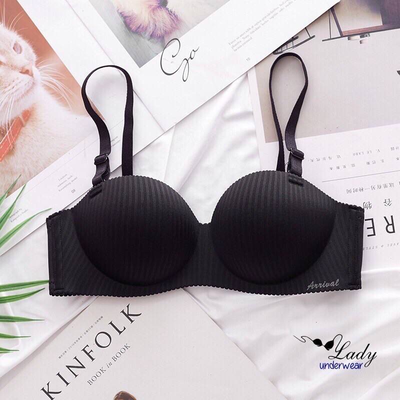 Áo lót nữ đúc su nâng ngực,áo lót nữ không gọng chốt tụt 2288 size 34/75/36/80/38/85 ạ