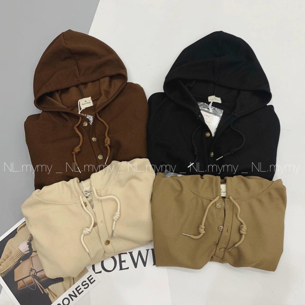 Váy mũ Ins dọc cúc - 0506 | BigBuy360 - bigbuy360.vn