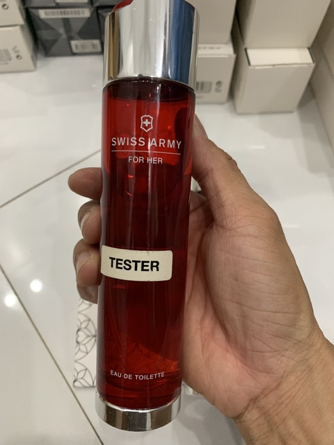 [FreeShip] Nước hoa tester swiss army for her edt 100ml