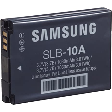 Bộ 01 pin Samsung SLB-10A + 01 sạc Samsung SBC-10A - Hàng nhập khẩu