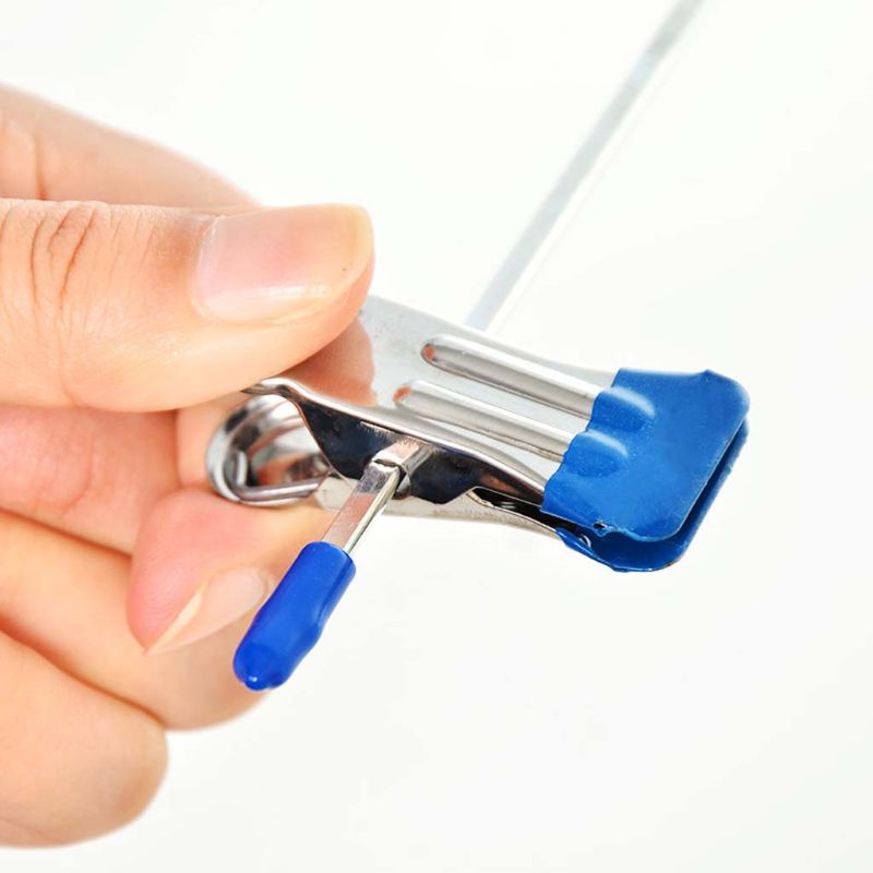 Set 10 Móc Treo Quần Áo Bằng Thép Không Gỉ Chất Lượng Cao