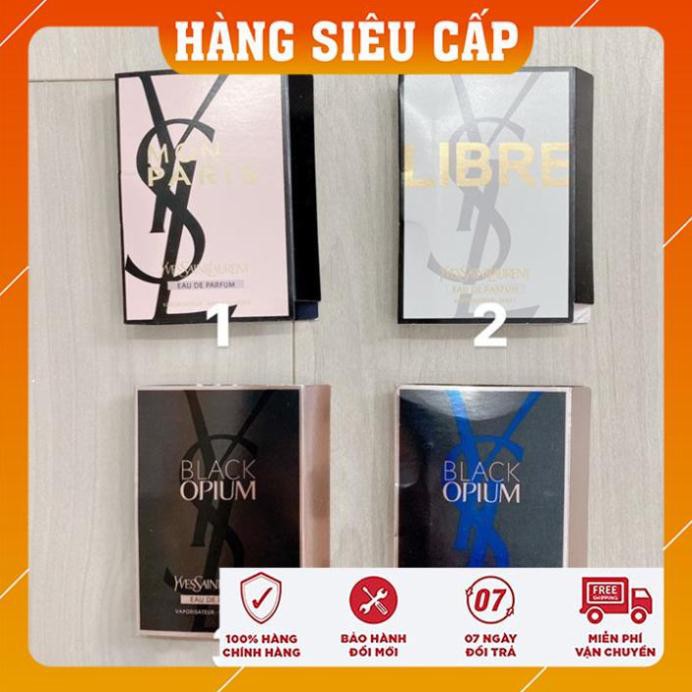 FREESHIP TOÀN QUỐC Vial Mẫu Thử Nước Hoa Mini YSL Yves Saint Laurent Mon Paris - Libre - Black Opium Đủ Loại 1.2ml | BigBuy360 - bigbuy360.vn