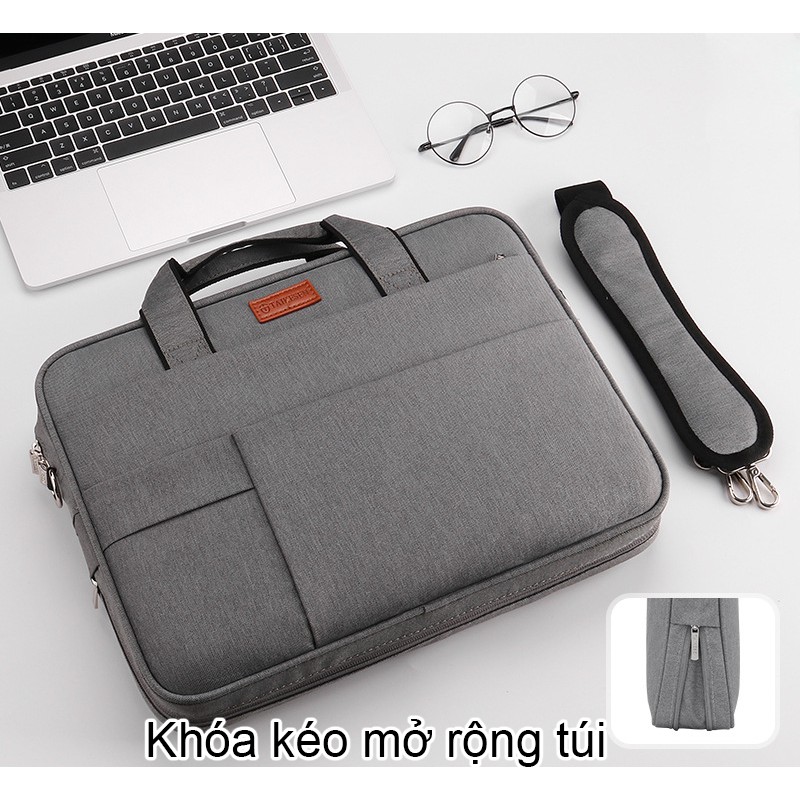 Cặp đeo chéo kiêm túi chống sốc laptop Taikesen | BigBuy360 - bigbuy360.vn