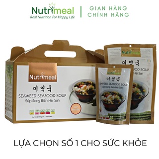 Súp Rong Biển Hải Sản Ăn Liền Nutrimeal 30gr/ 60gr (1-4 Người Dùng/ Gói)