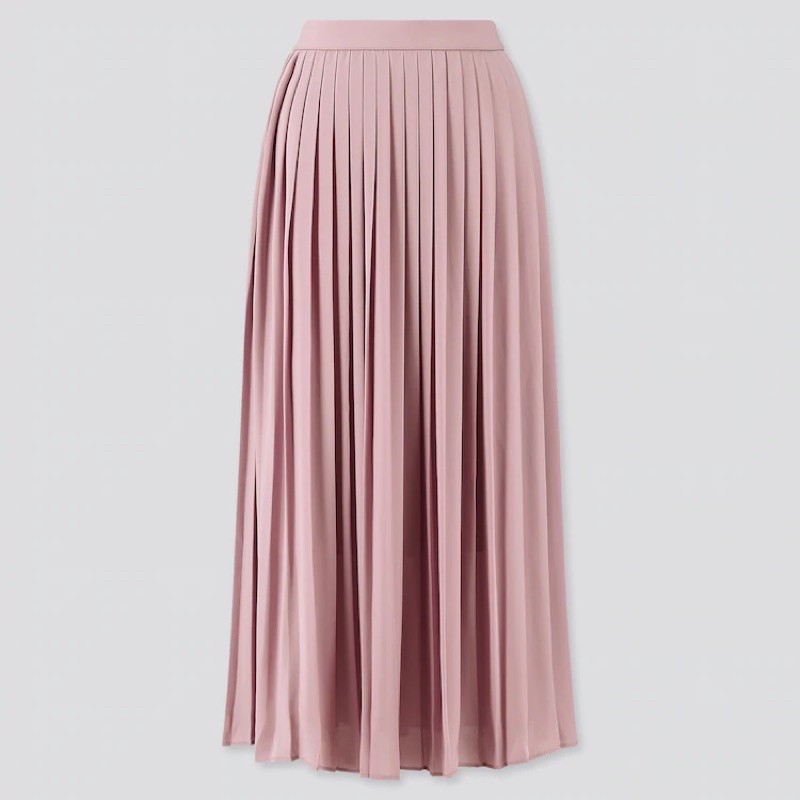 Chân váy xếp ly Uniqlo