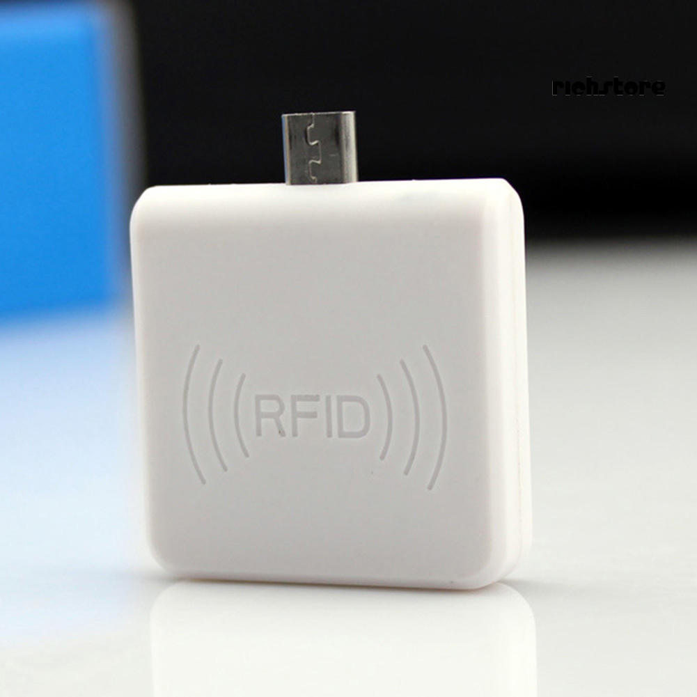 Đầu Đọc Thẻ Nfc Ic Rfid Mini Giao Diện Micro Usb Cho Điện Thoại Android