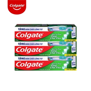 kem đánh răng Colgate ngừa sâu răng được kiểm chứng(3câyx 225g )