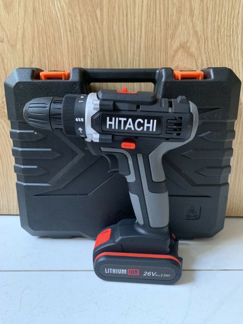 Máy khoan pin Hitachi 26v 2 pin