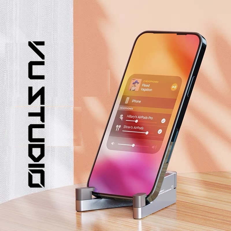 Giá đỡ điện thoại iPhone, máy tính bảng iPad gấp gọn bằng hợp kim P53 Vu Studio