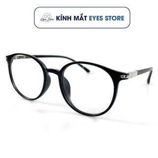 Gọng kính cận nam nữ bầu tròn nhựa dẻo EYESSTORE 8125