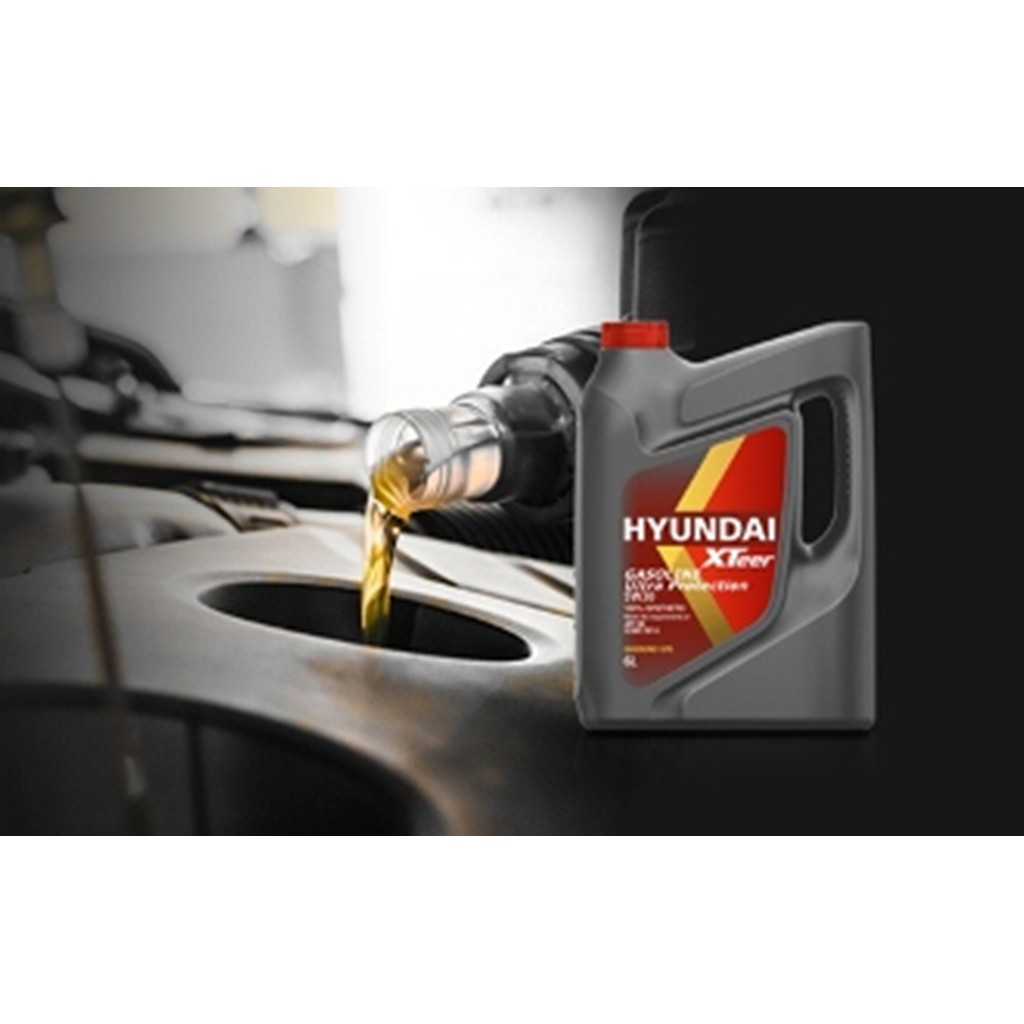 Dầu nhớt ô tô máy xăng HYUNDAI XTEER  Gasoline Ultra Protection 5W30 SP 6L