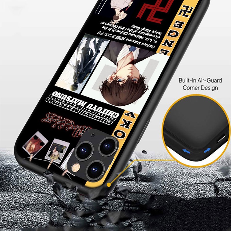 Ốp Điện Thoại Họa Tiết Hoạt Hình Tokyo Revengers Mikey Cho iPhone 5 5S 6 6S 7 8 11 Pro Max Plus SE XR AI91