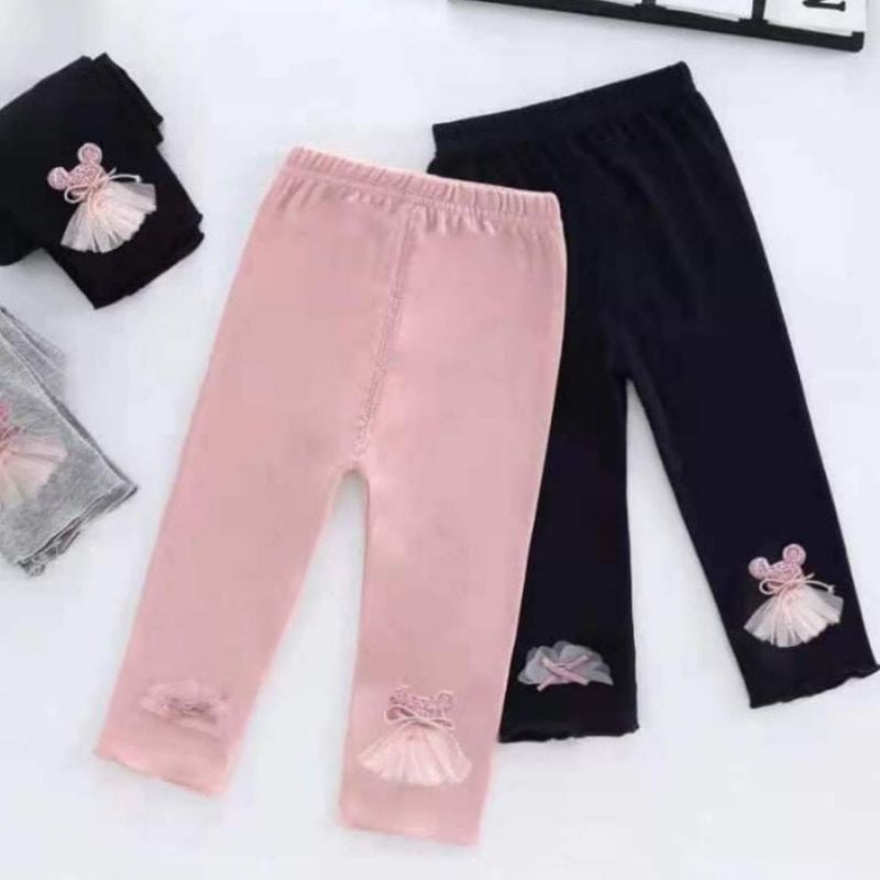 QUẦN DÀI LEGGING BÉ GÁI HÀNG QUẢNG CHÂU CHẤT THUN GÂN MỊN ĐẸP