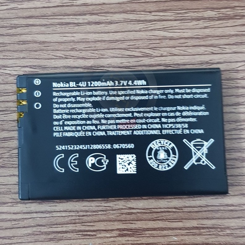 Pin Nokia BL- 4U Dung Lượng 1000mAh