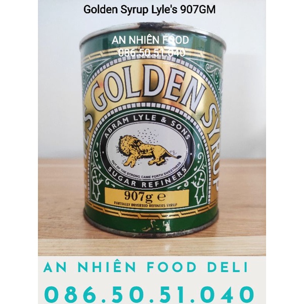 Siro Golden Syrup Mật Mía Nguyên Chất Lyle's Anh Quốc