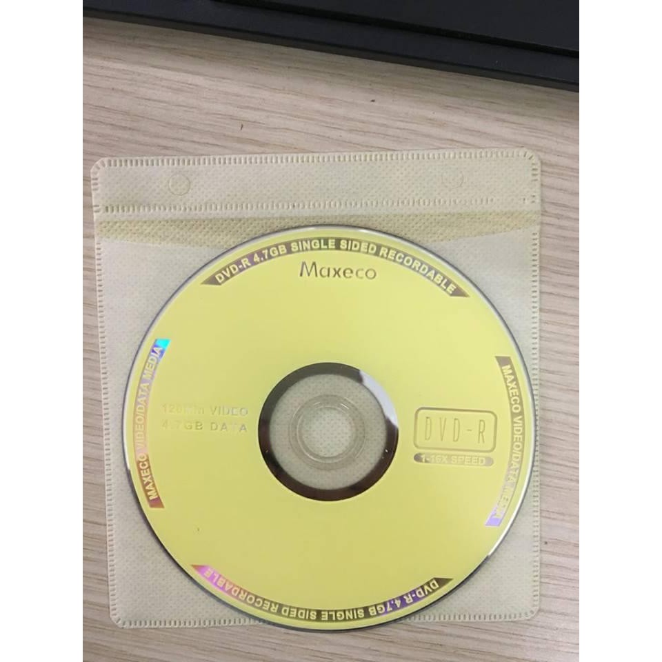 Đĩa Trắng DVD Maxeco 4.7GB Cọc 50 Cái - Đĩa Trắng Ghi Phần Mềm - Maxeco