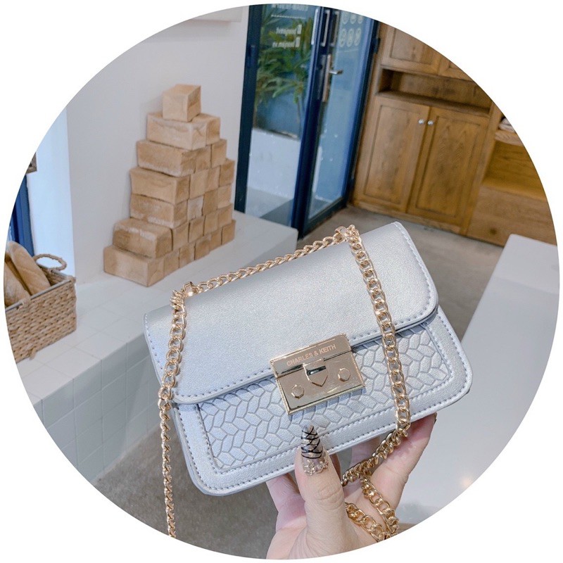 Túi CNK MINI XÍCH VÀNG