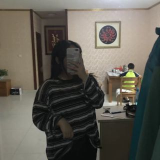 Áo kẻ dài tay( kèm ảnh thật)
