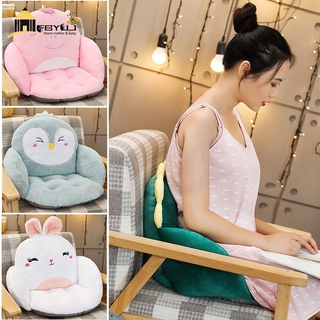 FBYUJ- Indoor Plush Cushion Floor Seat Cushion Pillows Rabbit Giraffe Shape For Adults Kids