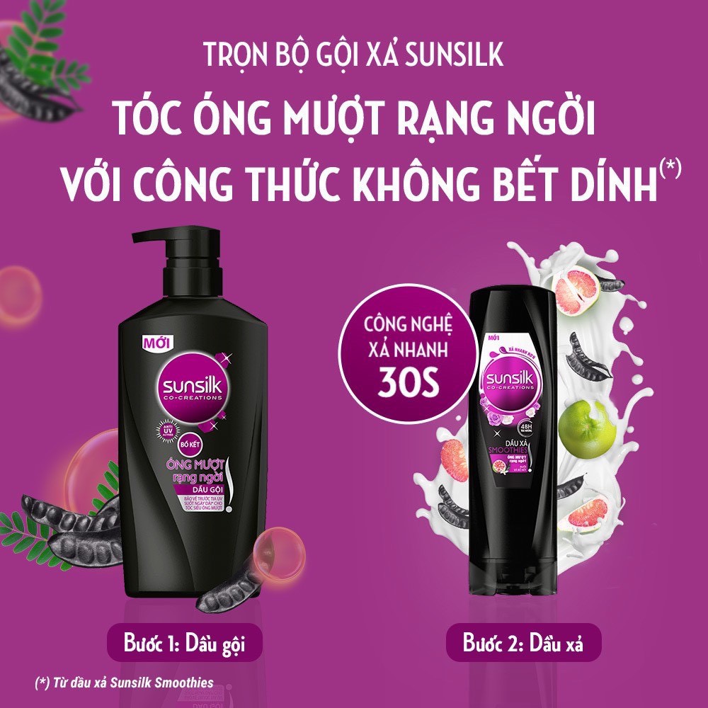 Dầu gội Sunsilk Óng Mượt Rạng Ngời 650g