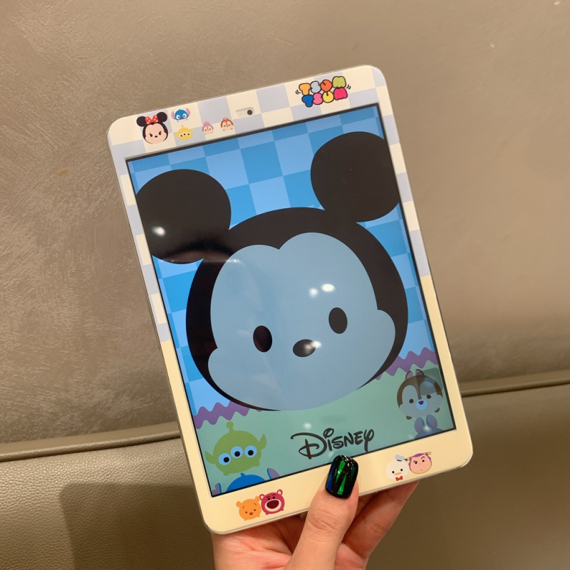 Set Kính Cường Lực Họa Tiết Chuột Mickey Dễ Thương Cho Ipad Pro 9.7 Inch Ipad Pro Air 2 2017 2018 | BigBuy360 - bigbuy360.vn