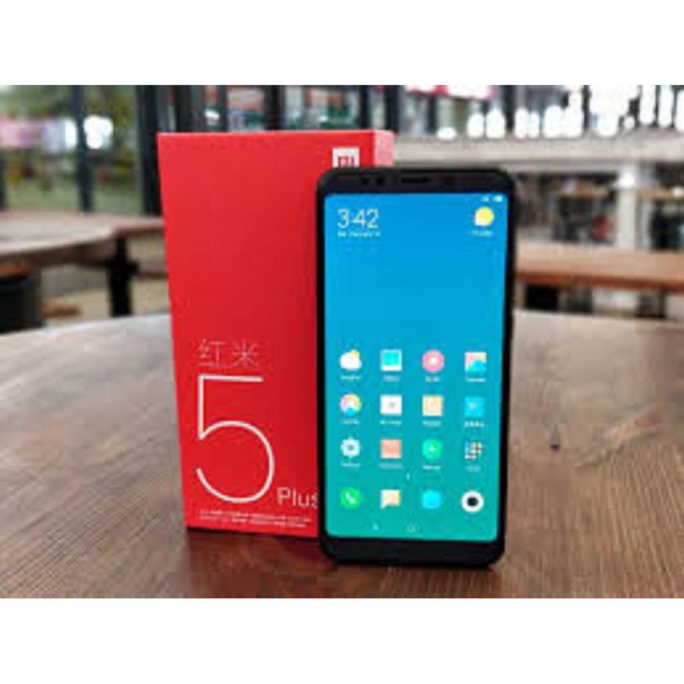 điện thoại Xiaomi Redmi 5 Plus 2sim ram 4G Bộ nhớ 64G mới, Chơi PUBG/Free Fire mướt (màu đen)