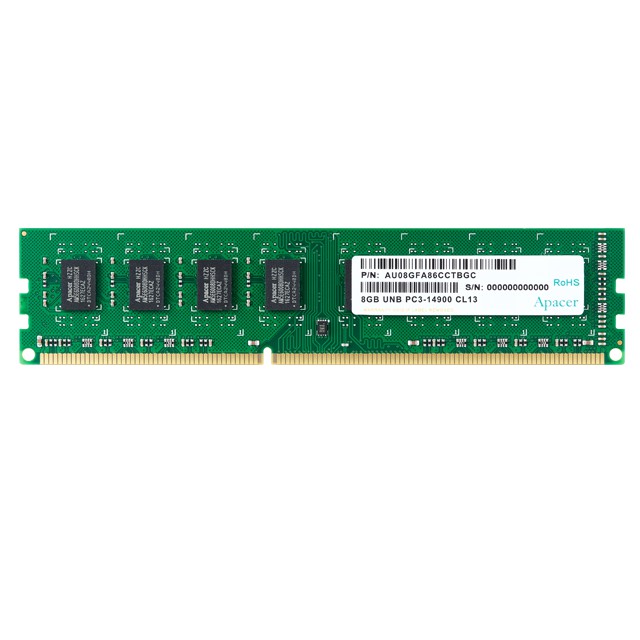 RAM PC Apacer DDR3 1600 8GB DL.08G2K.KAM - Hàng Chính Hãng