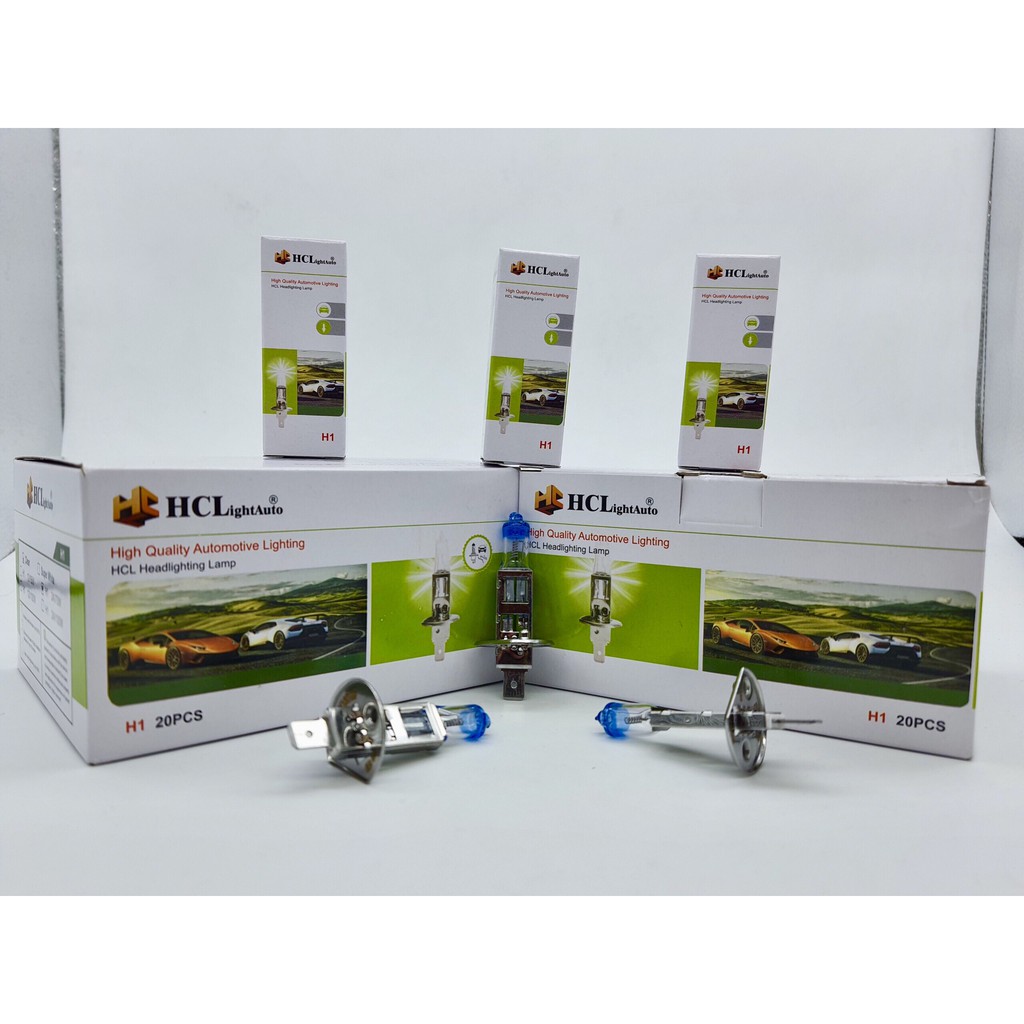 SL 10 Bóng đèn Halogen H1-H3-H4-H7| Đèn pha Ô tô Xe máy|Bóng đèn sợi đốt|Bóng đèn tăng sáng| 12V/24V