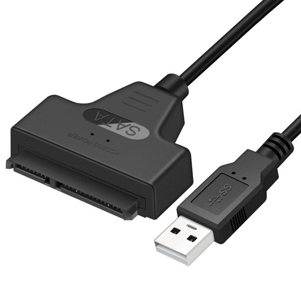 Dây Cáp Ổ Cứng Di Động 22 Pin 2 5-inch USB SATA 2 5 Có Đèn LED