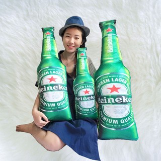 Gối Ôm Hình Chai Bia Ken 60cm