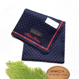 Khăn mùi xoa cao cấp brooks brothers