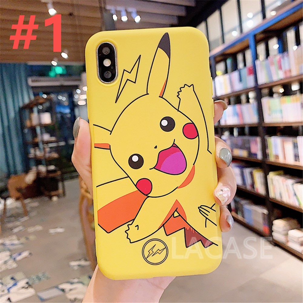 Ốp Lưng Pikachu Đáng Yêu Cho Xiaomi Redmi Note9Pro Redmi Note9S Redmi Note8Pro Redmi Note8 Redmi Note7 Redmi6 6pro Redmi Note5 5pro Redmi8A Redmi 7a Redmi7 Redmi6A Redmi6 Redmi5A Redmi5