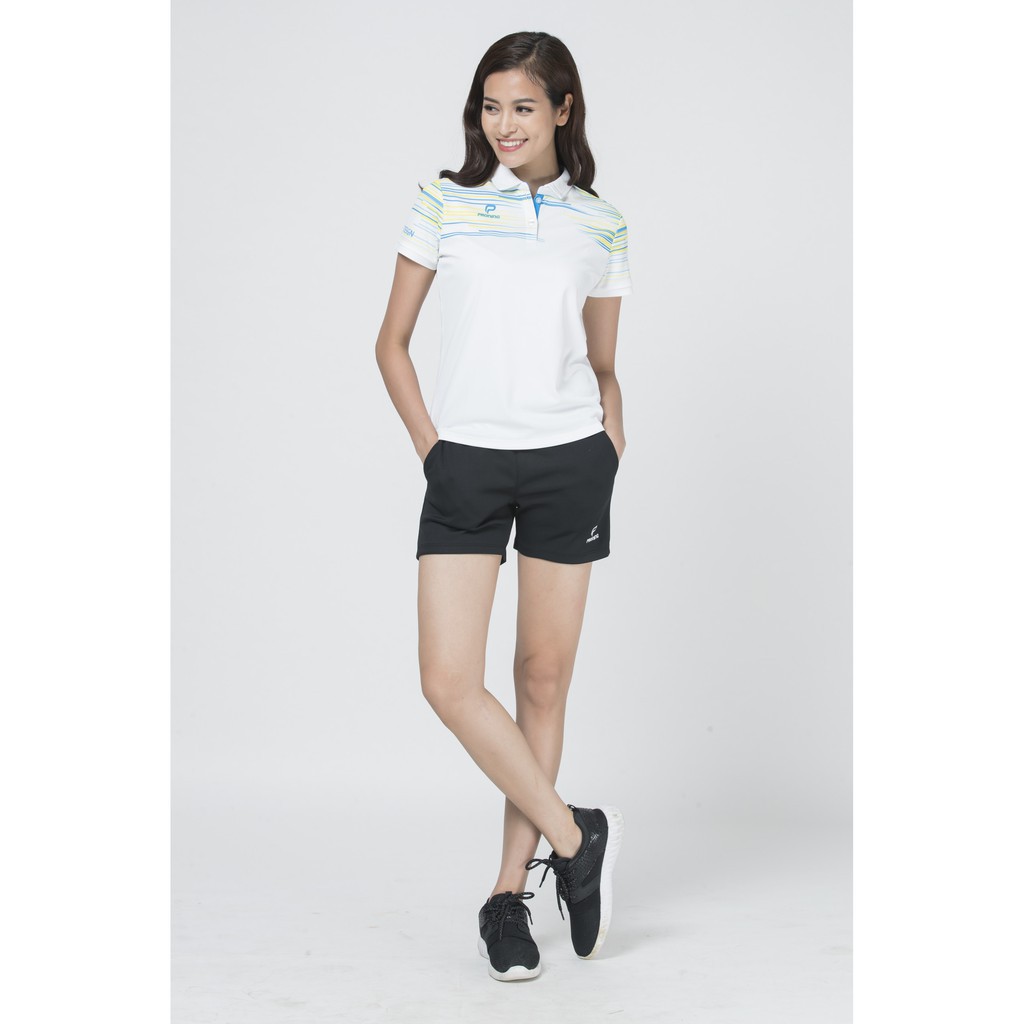 [Chính Hãng]Áo thun thể thao nữ 3381 PRONING màu trắng