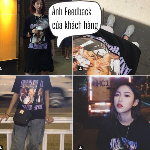 Áo Thun Unisex Nam Nữ Form Rộng, Áo Phông Tay Lỡ Hình In RAPCLUB ATRC | BigBuy360 - bigbuy360.vn