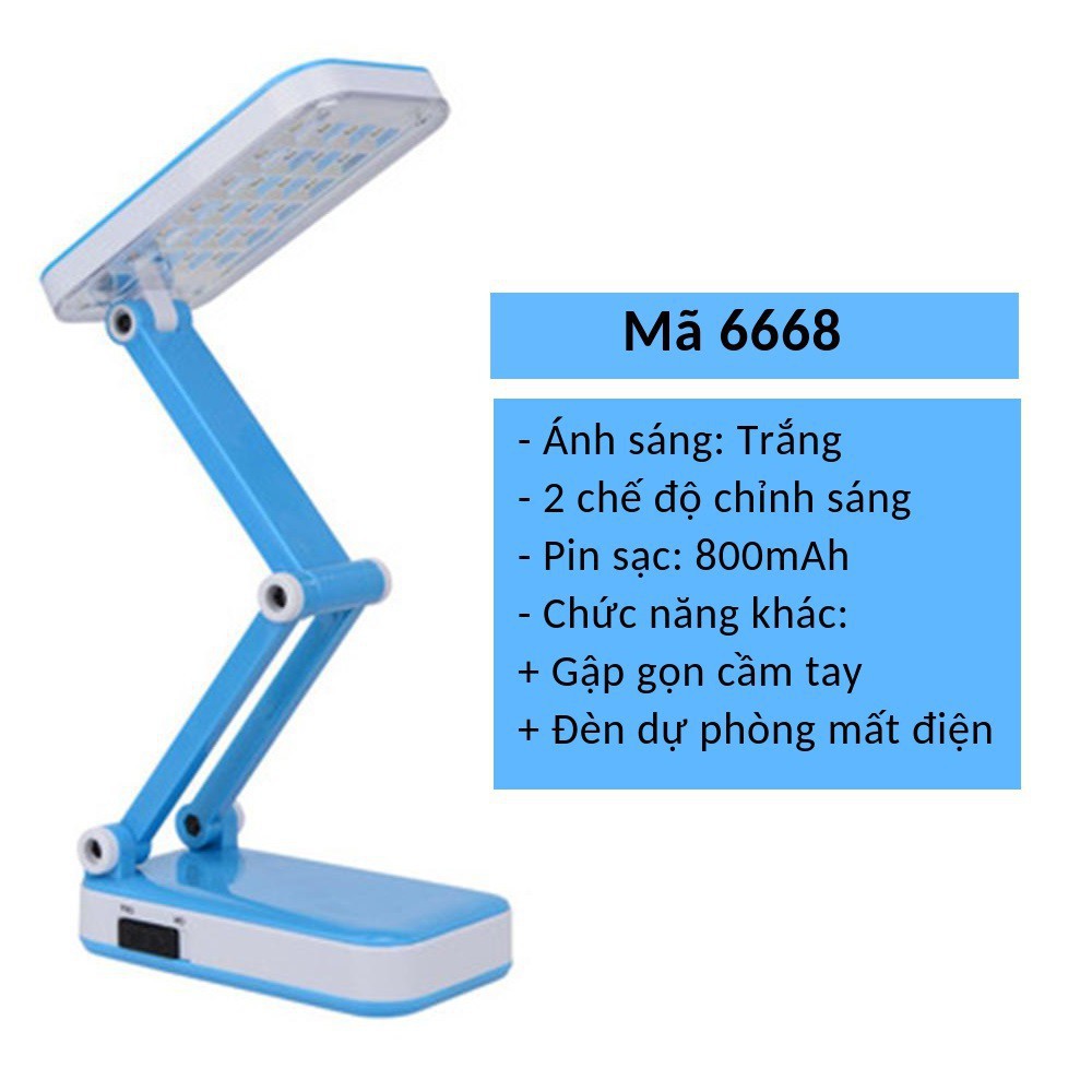 sỉ, lẻ Đèn bàn sạc điện đèn học chống cận mã KM6653/6668